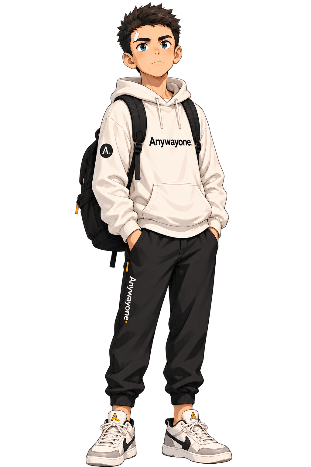 Anywayone 动漫 IP 全身形象