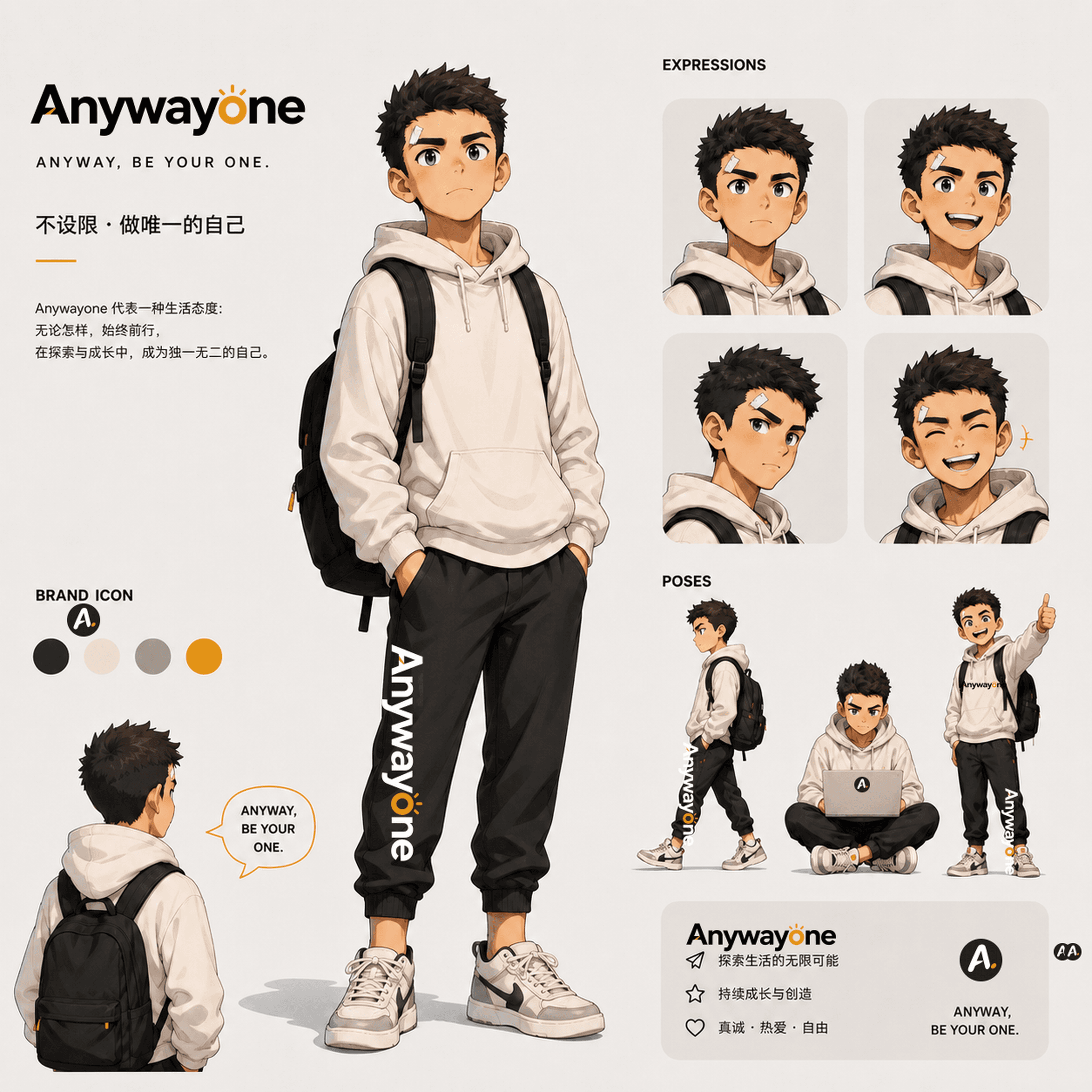 Anywayone · 品牌故事